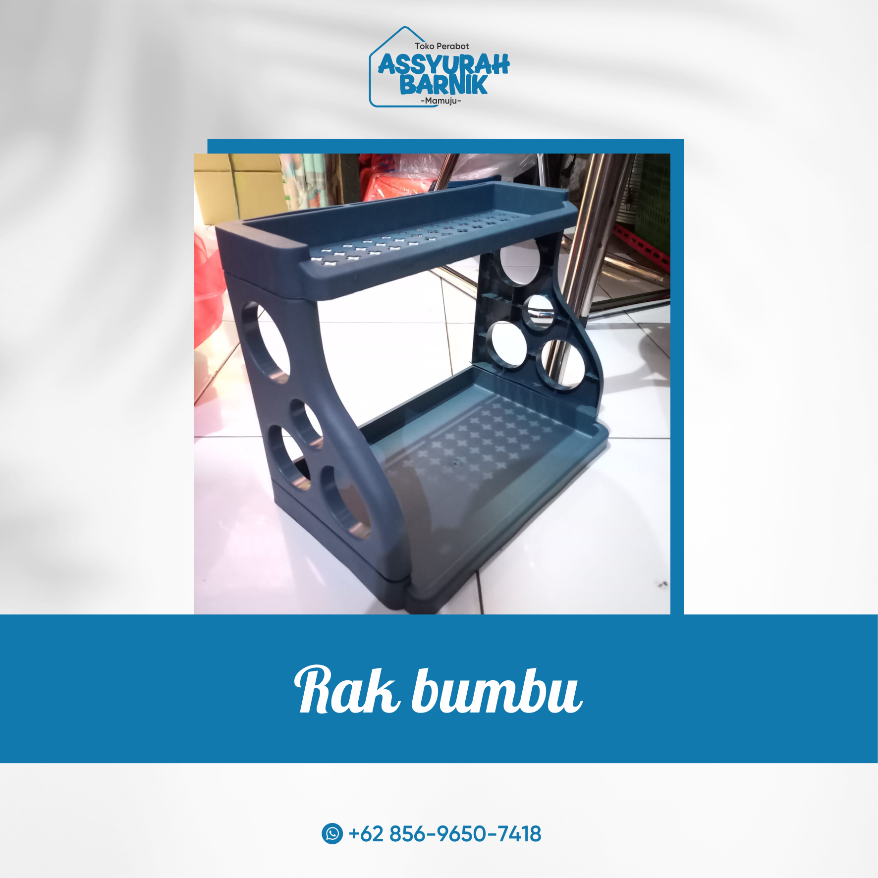 Rak bumbu 2 susun